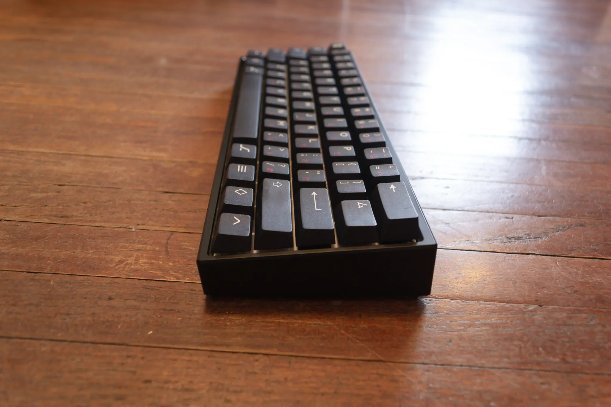 Black Aluminum GH60 Case side